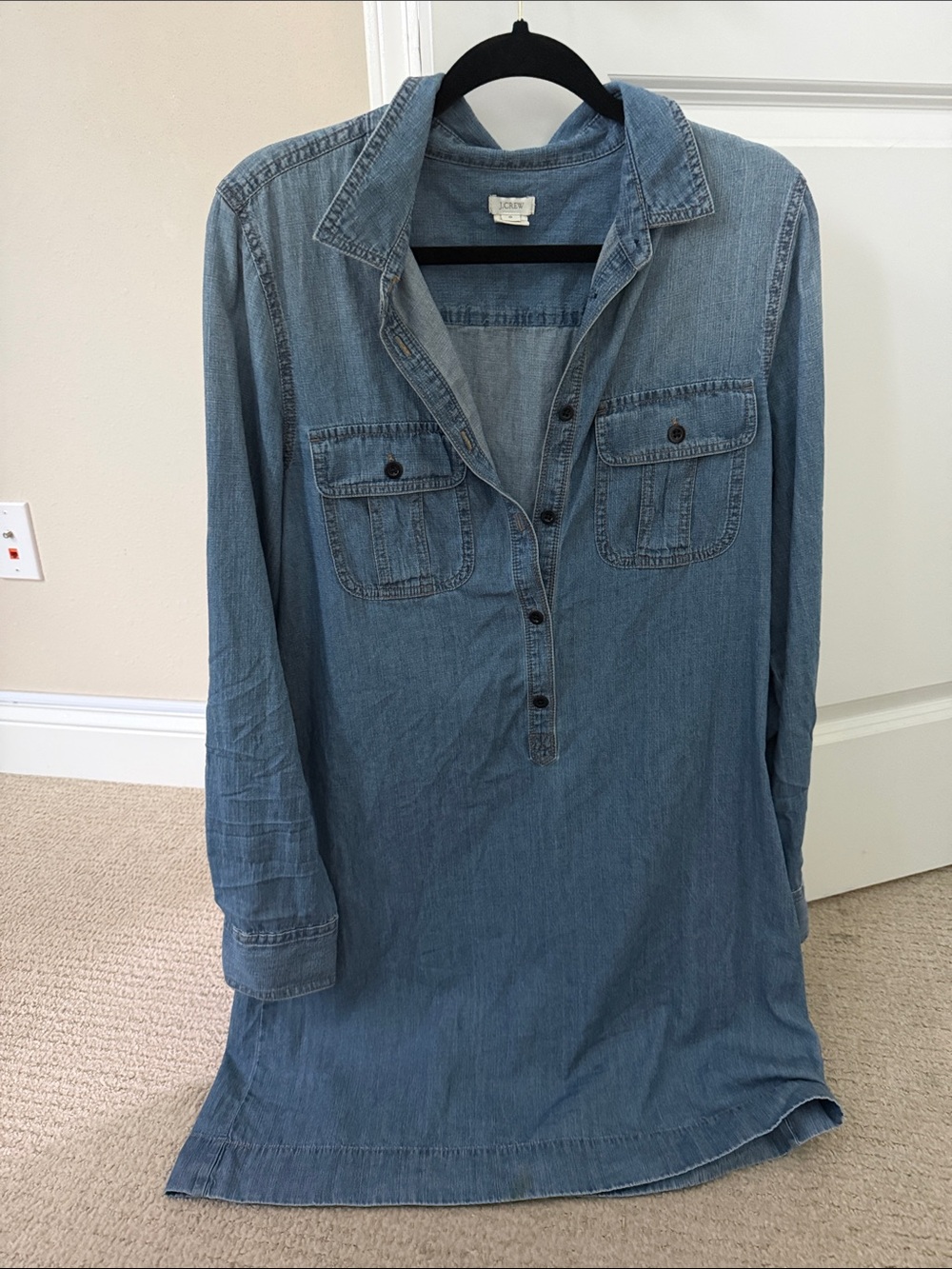 J Crew Denim Mini dress